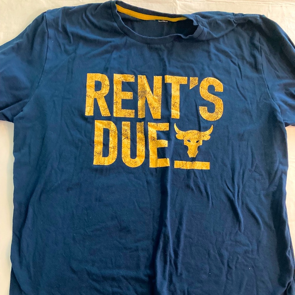 Project Rock Underarmour Men’s L “Rent’s Due”,